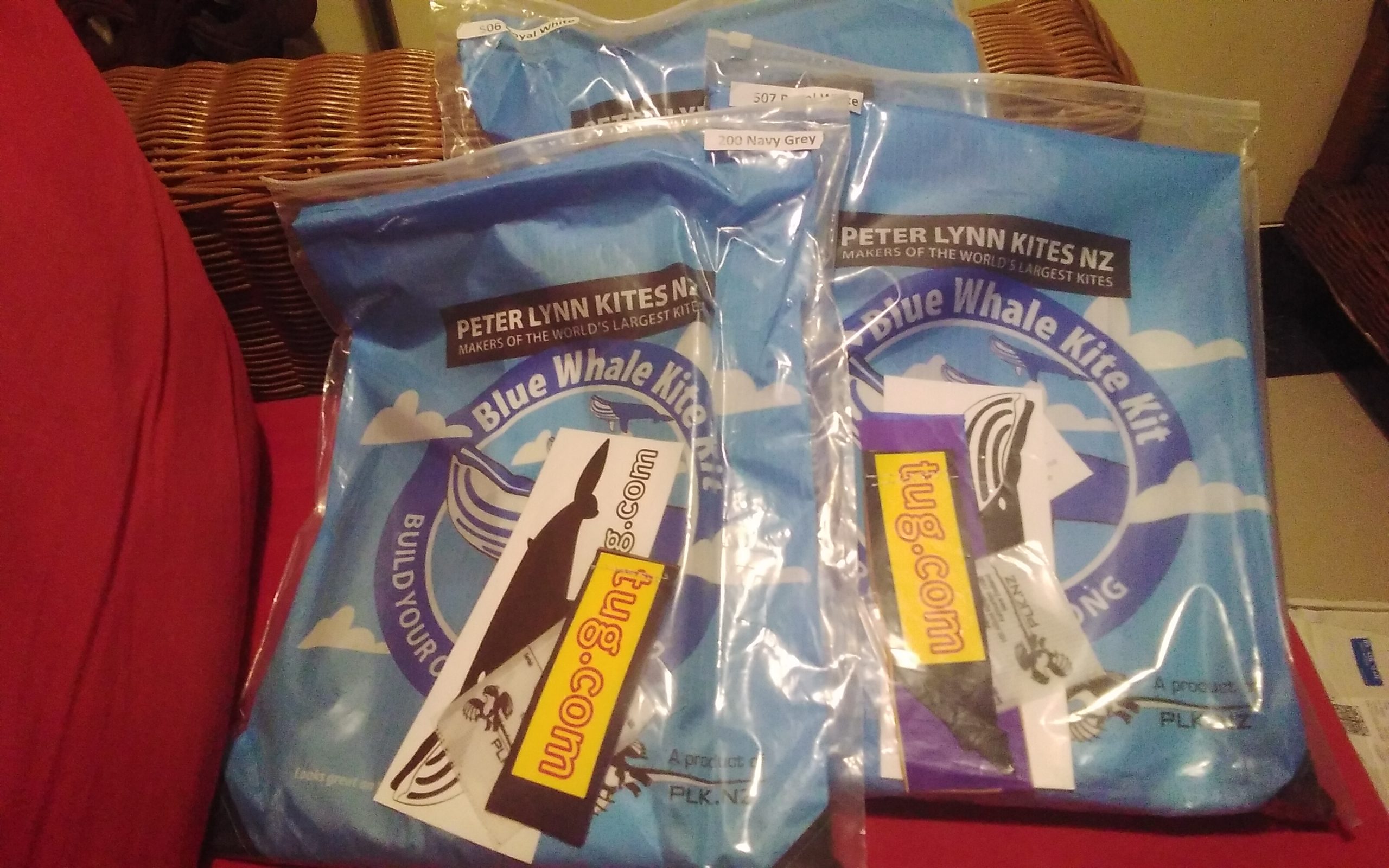 Blue Whale Kite wildling•rocks